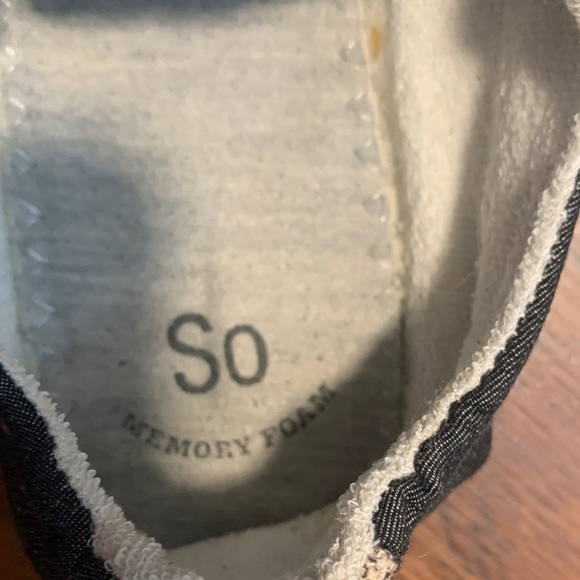 SO Women's Blue and White Casual Sneakers - Picture 3 of 4